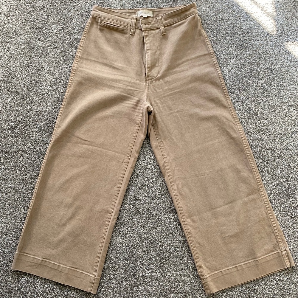 Madewell Emmett wide leg pants